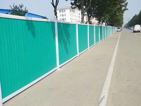 PVC圍擋現場安裝