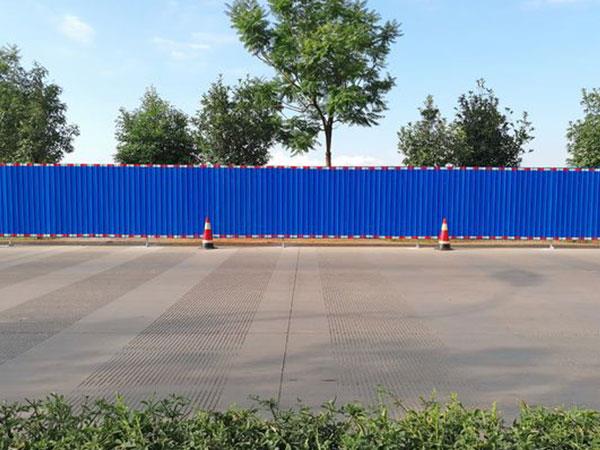 工地圍擋現場